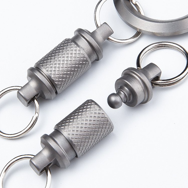 Titanium Quick Release Keychain(1 PC) - Image 2