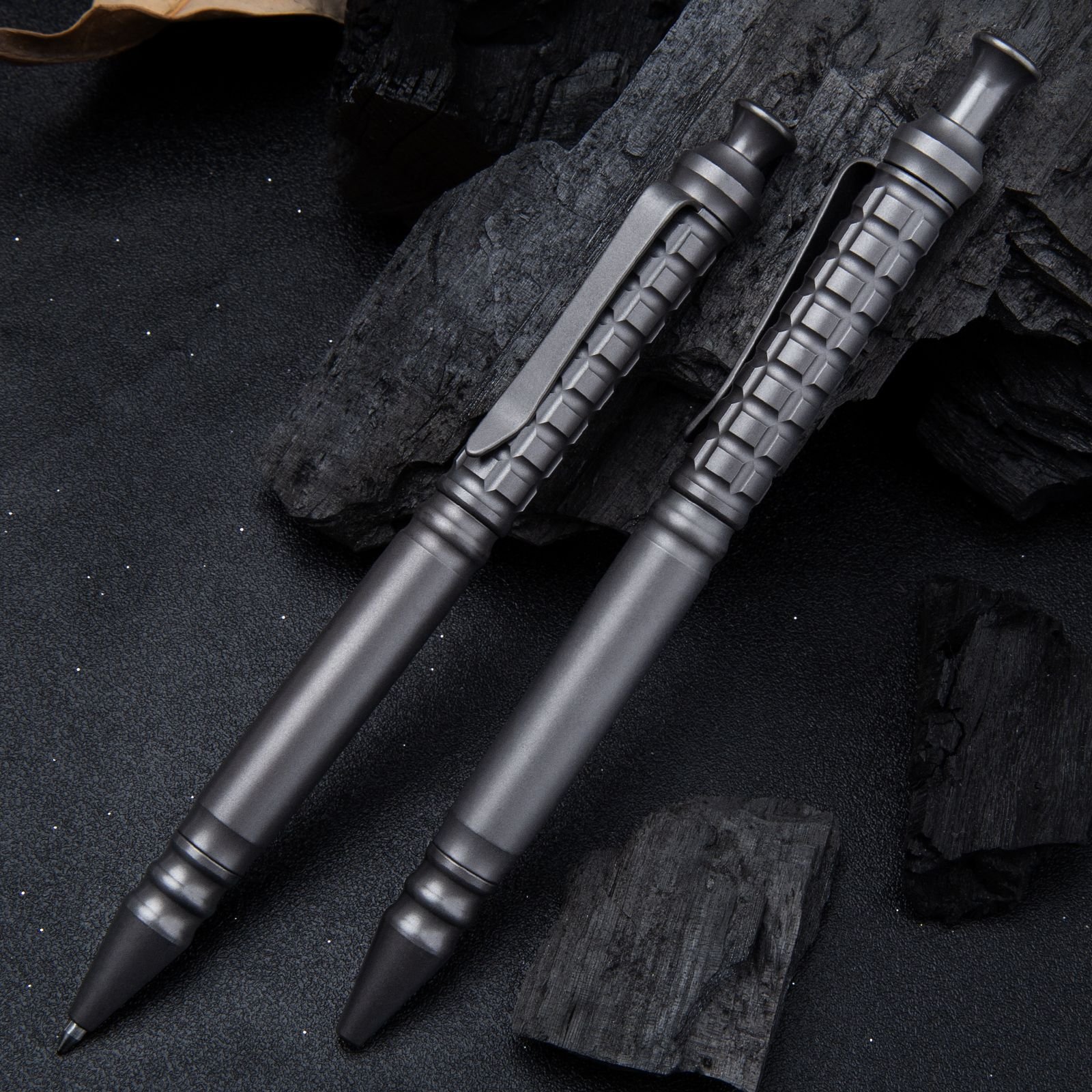 Titanium Pen Push Type